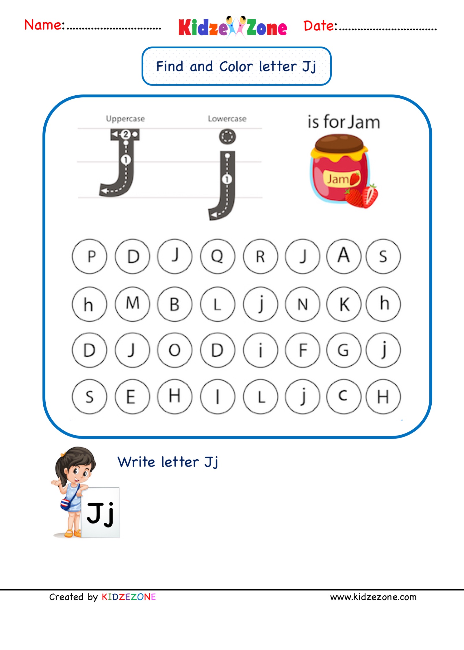 How To Teach Letter J To Preschoolers