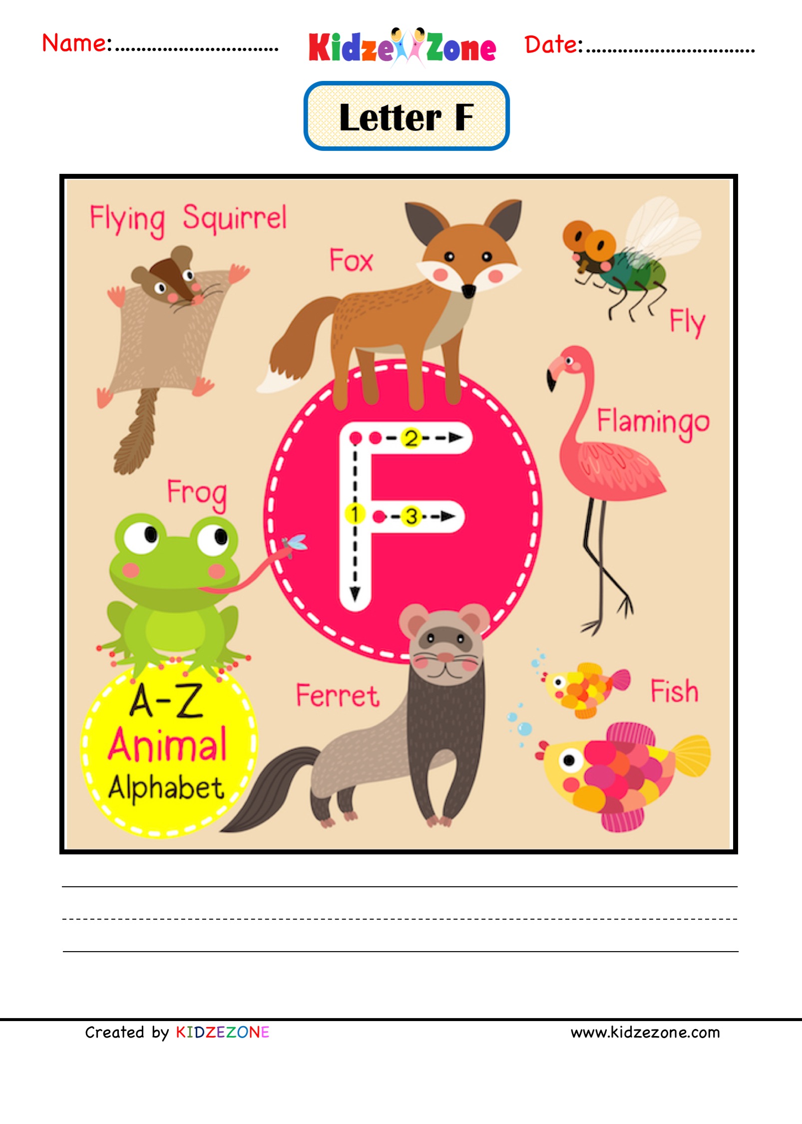 kindergarten-letter-f-animal-picture-cards-worksheet-kidzezone