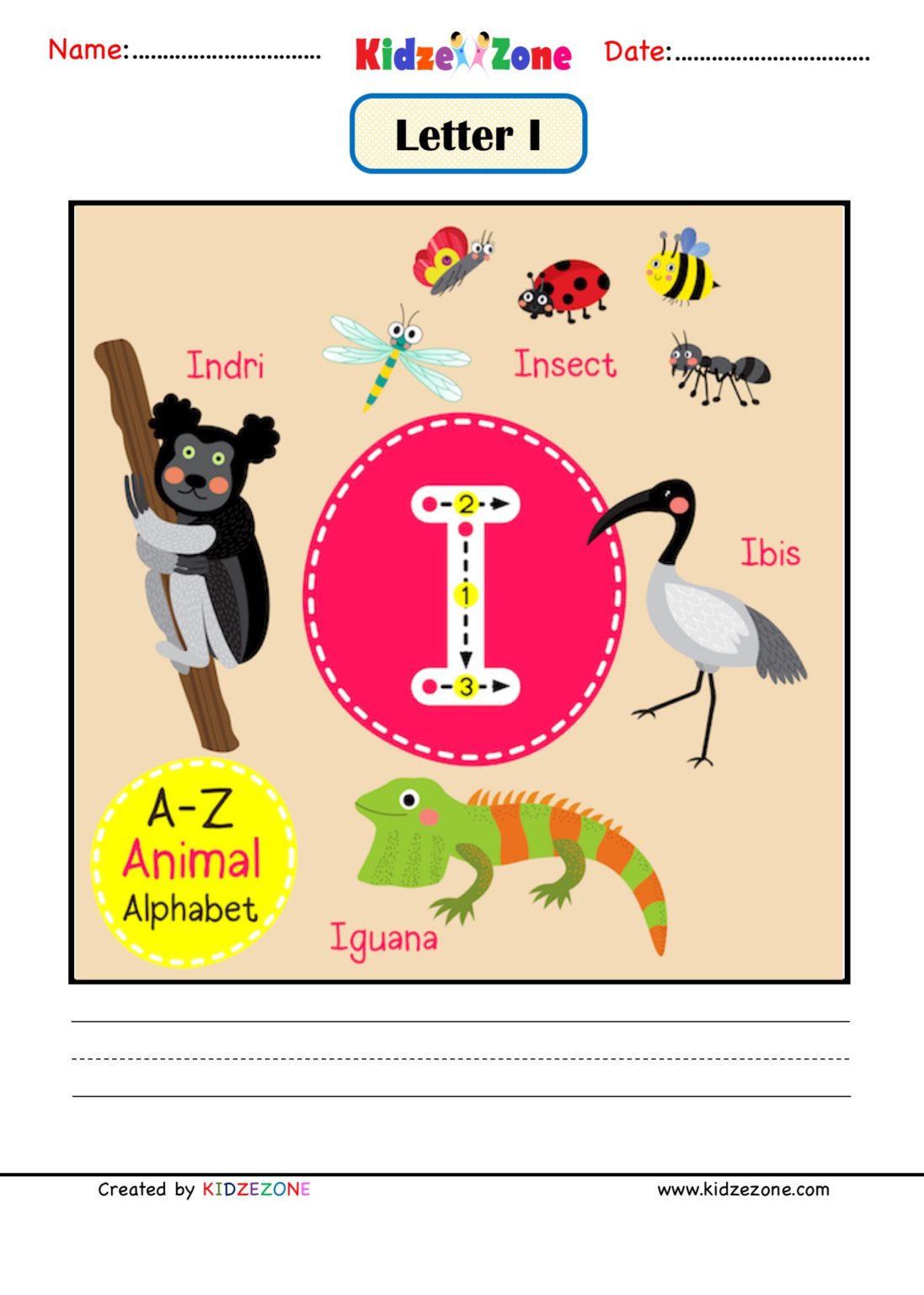 kindergarten-letter-i-animal-picture-cards-worksheet