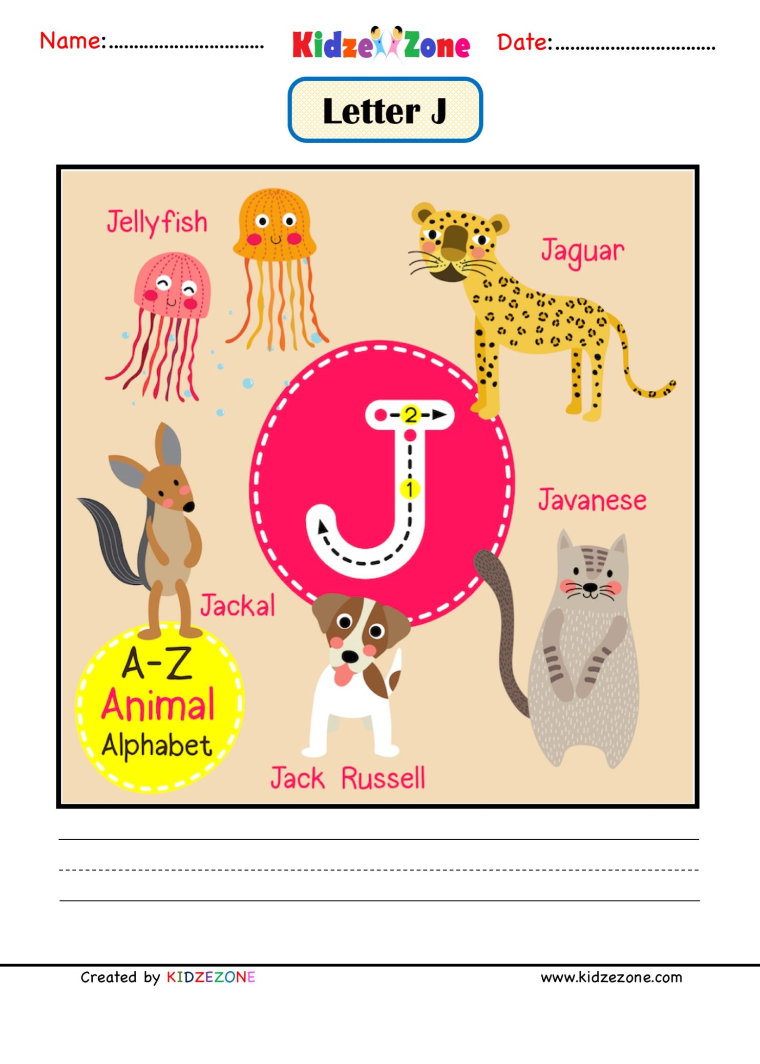 kindergarten-letter-j-animal-picture-cards-worksheet