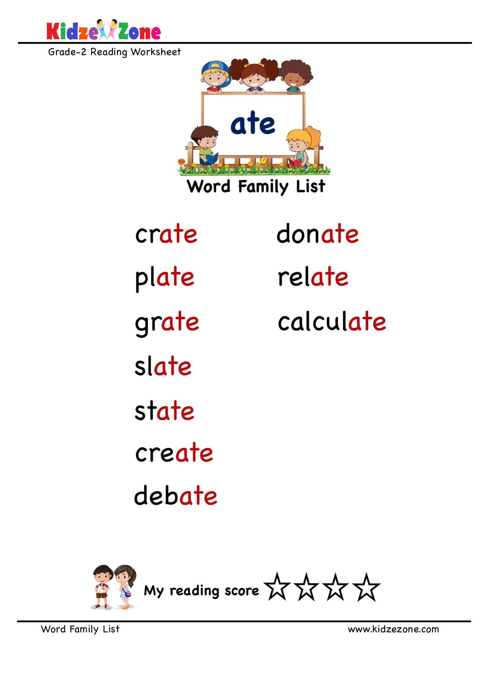 explore-and-learn-words-from-ate-word-family-with-word-list-worksheet