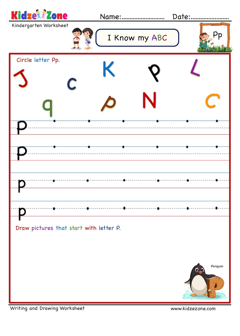 kindergarten-letter-p-writing-worksheet-kidzezone