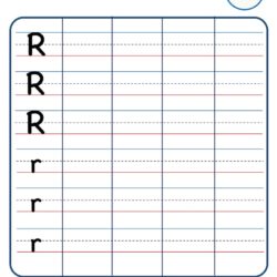 kindergarten letter r reading writing and tracing worksheets