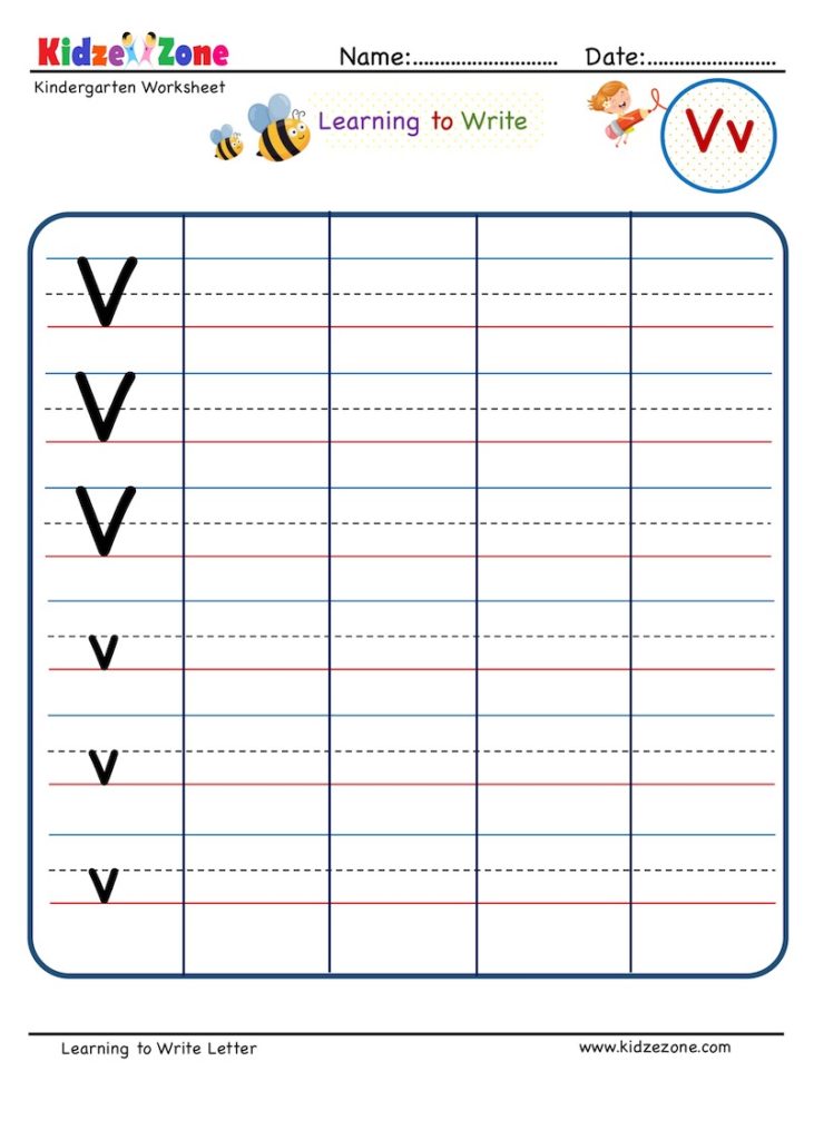 Lines And Letter Writing Practice On Same Page Worksheets Kindergarten