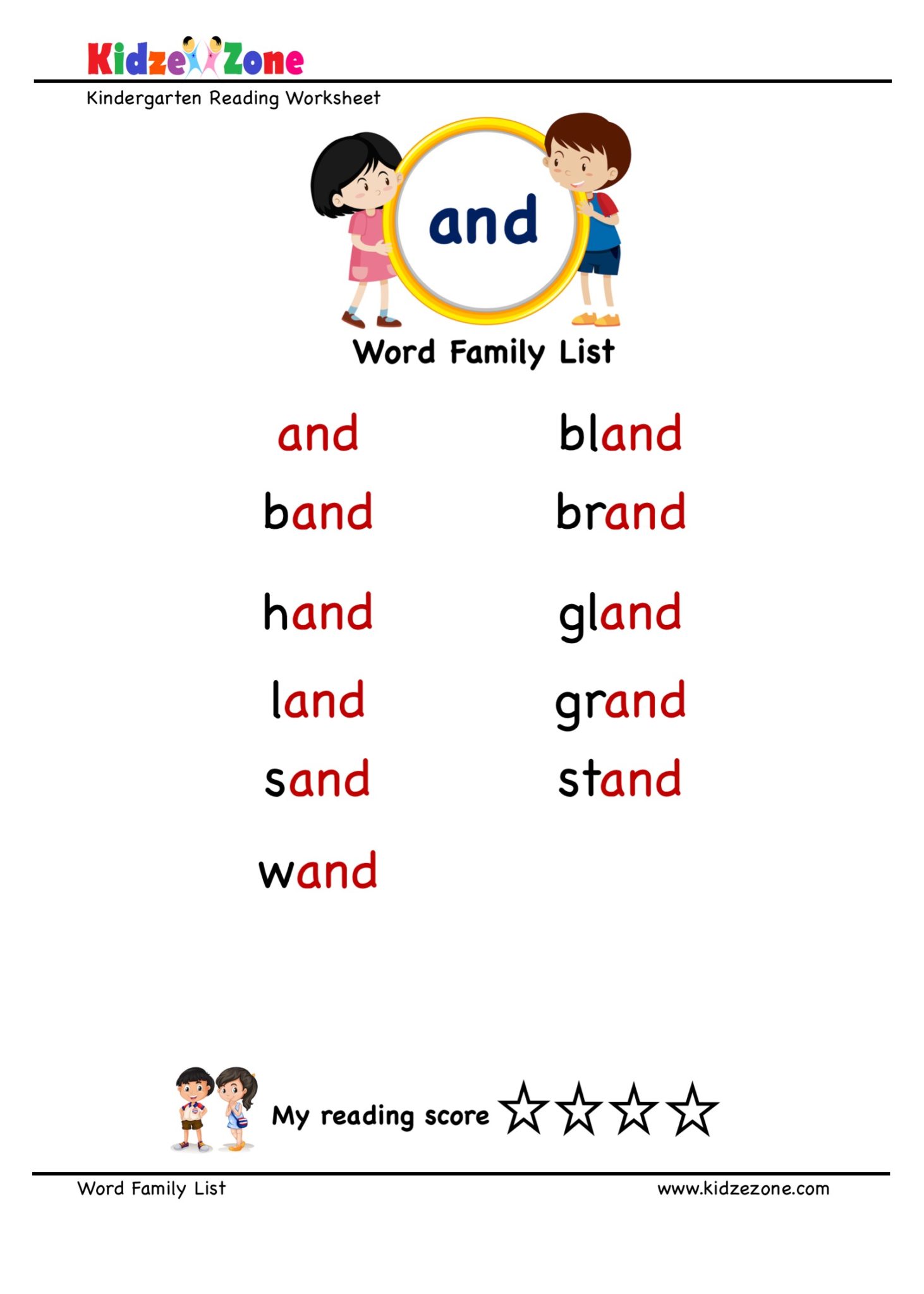 explore-and-learn-words-from-and-word-family-with-word-list-worksheet