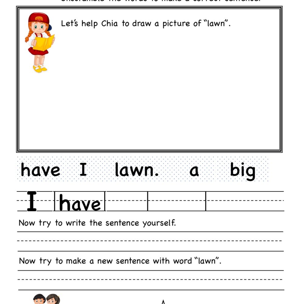 kindergarten-worksheets-aw-word-family-unscramble-words