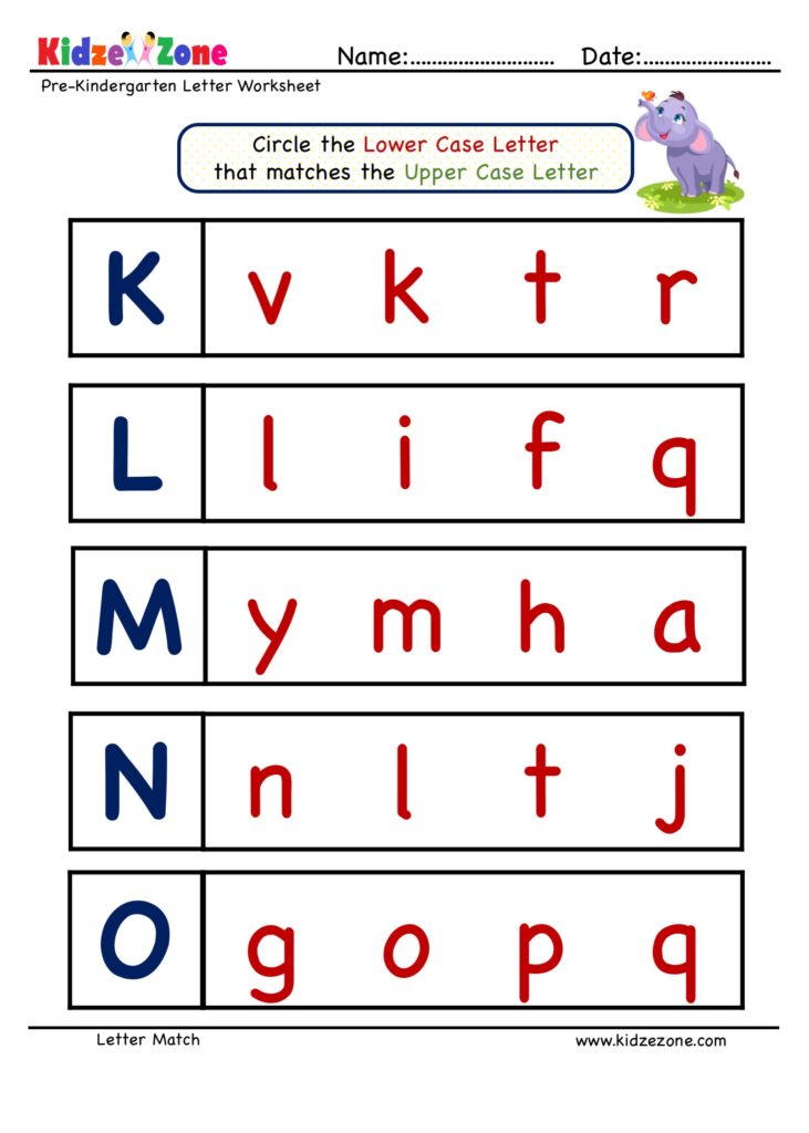 Picture Letter Match Letter L Worksheet Color Myteachingstation Com Letter L Sound Word 