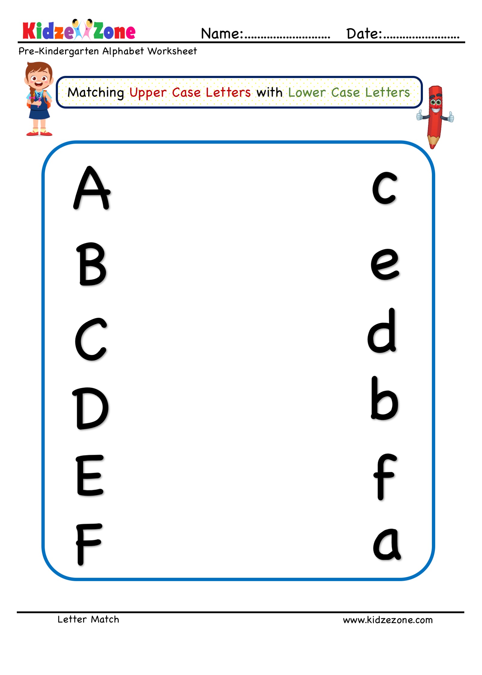 Upper And Lower Case Alphabet Printables Printable Templates