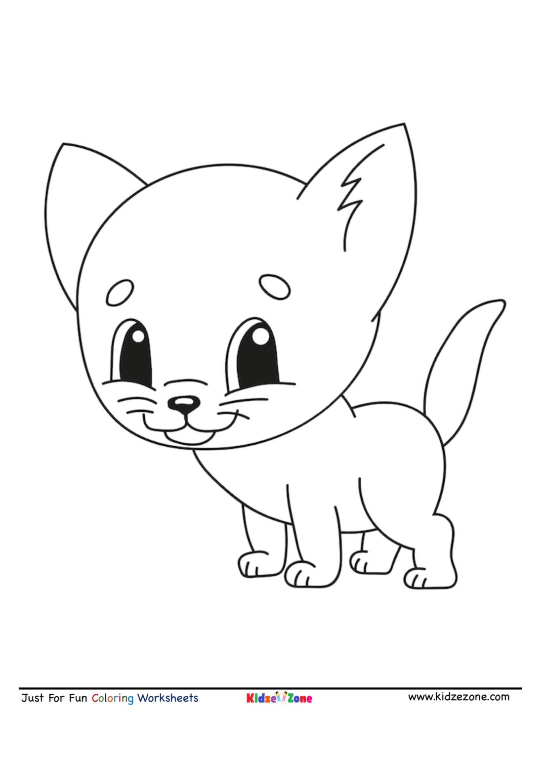 cute-kitten-cartoon-coloring-page-kidzezone