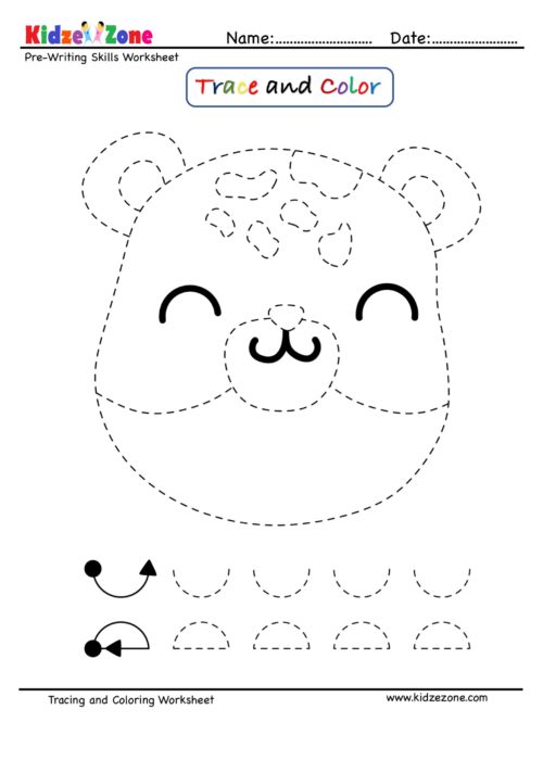 bear-cartoon-trace-and-color-worksheet-kidzezone