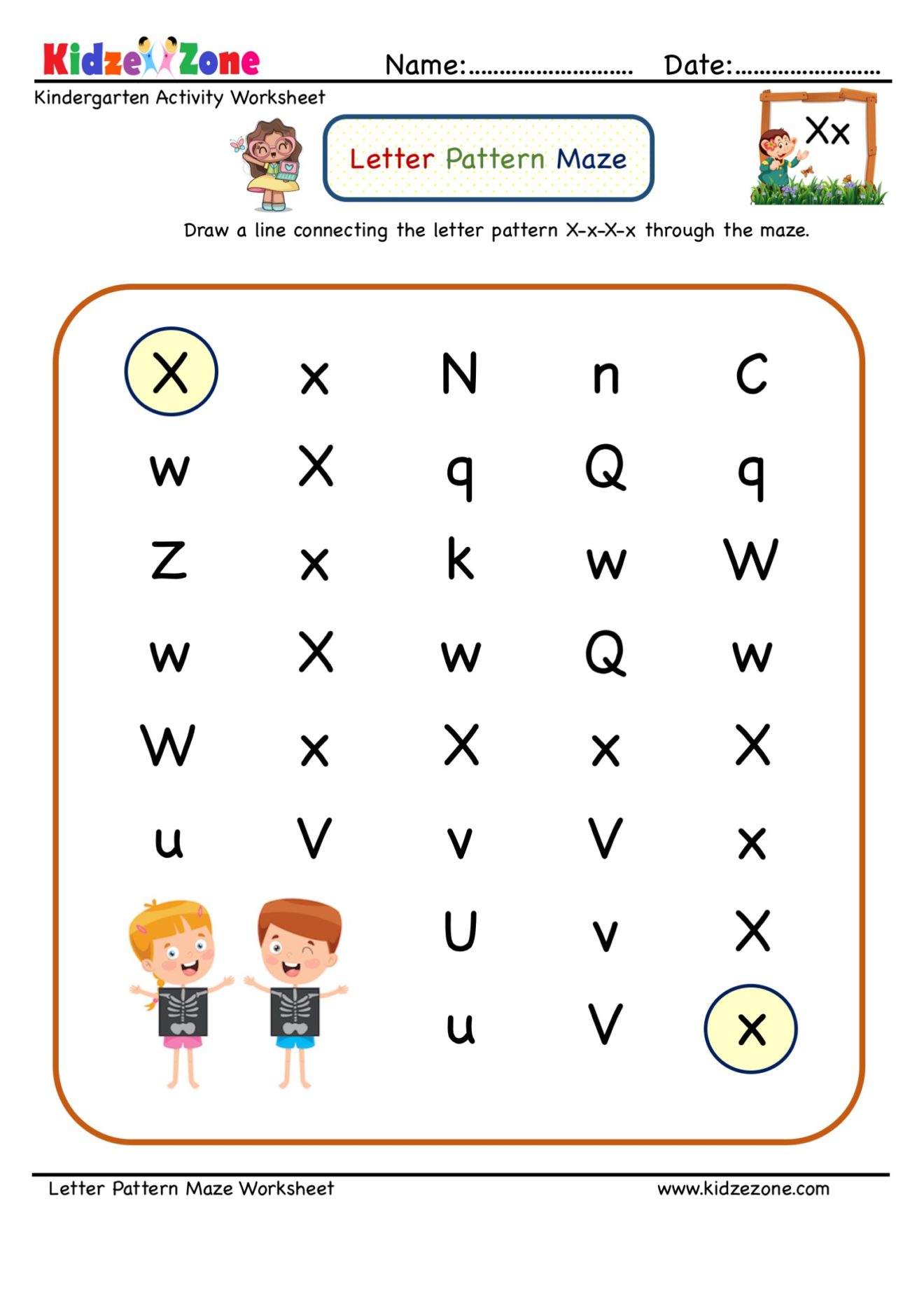 Letter X Printables Worksheets Preschool Crafts Letter Worksheet Category Page 35 