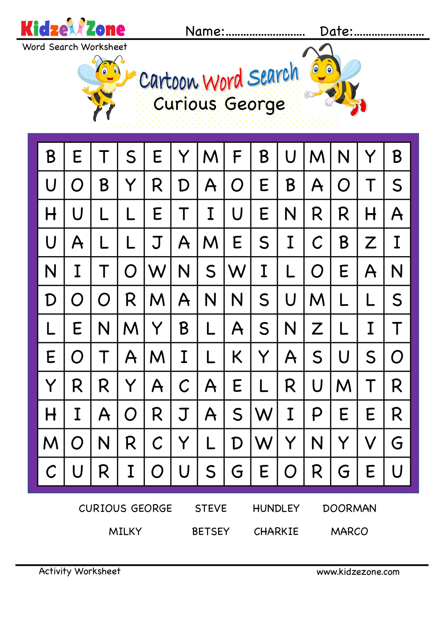 curious-george-word-search-puzzle-kidzezone
