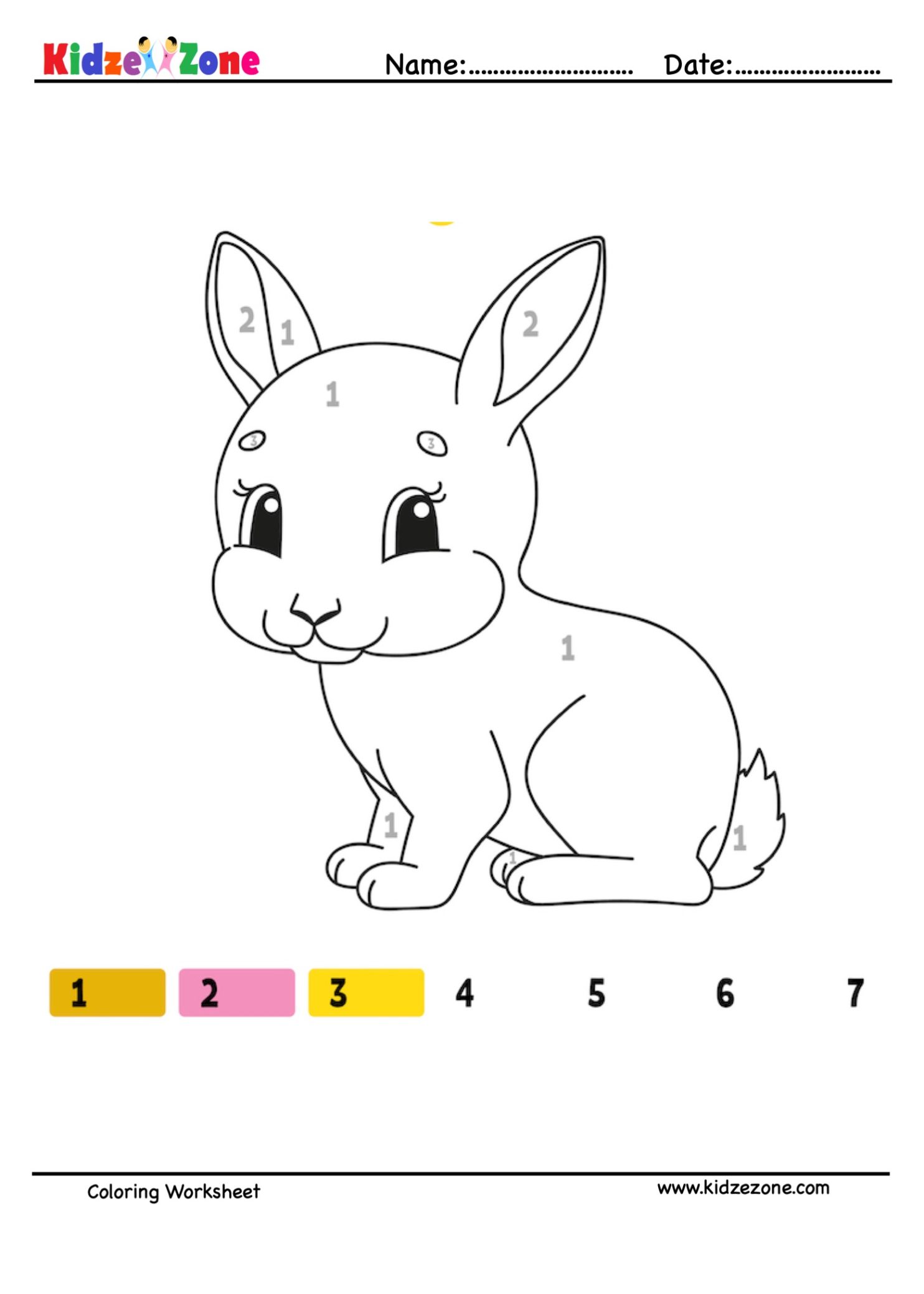 rabbit-number-coloring-fun-worksheet-kidzezone