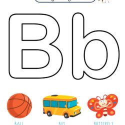 Letter B Reading, Writing and Activity Worksheets